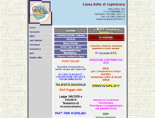 Tablet Screenshot of cassaedile.fg.it